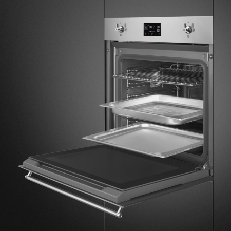 Встраиваемый электрическии духовой шкаф Smeg SO6302S3PX
