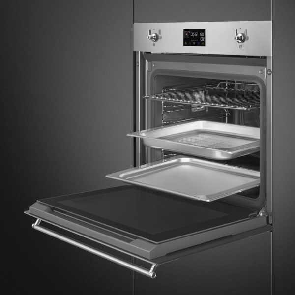 Встраиваемый электрическии духовой шкаф Smeg SO6302S3PX
