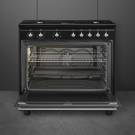 Комбинированный варочный центр Smeg CX91GMBL