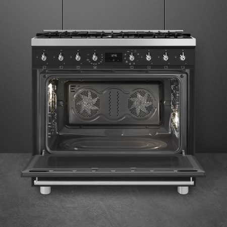 Комбинированный варочный центр Smeg C9GMMB2
