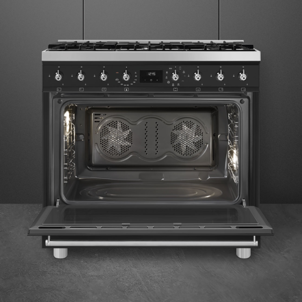 Комбинированный варочный центр Smeg C9GMMB2