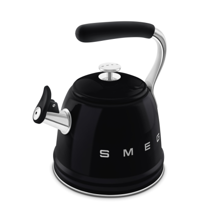 Чайник со свистком Smeg WKF01BL