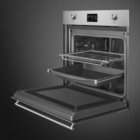 Встраиваемый электрическии духовой шкаф Smeg SO6302M2X
