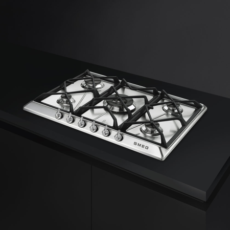 Газовая варочная панель Smeg SR975XGH