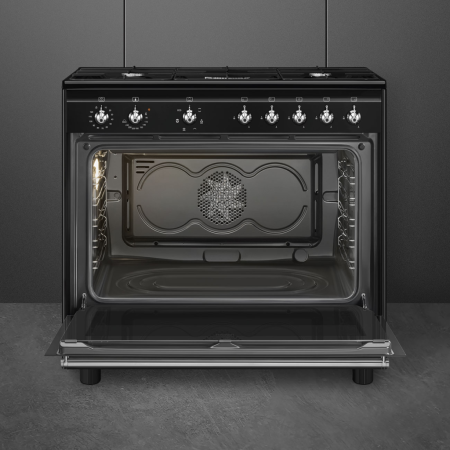 Комбинированный варочный центр Smeg CX91GMBL