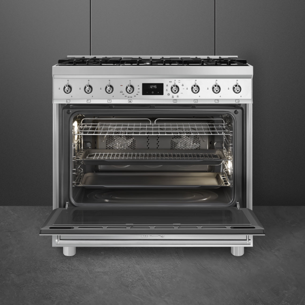 Комбинированный варочный центр Smeg C9GMX2