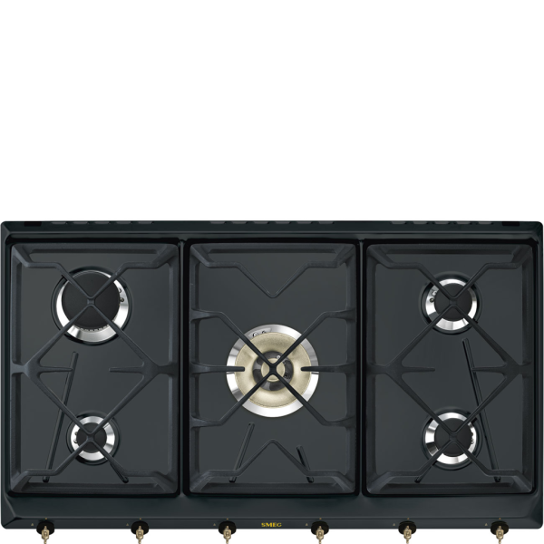 Газовая варочная панель Smeg SRV896AOGH