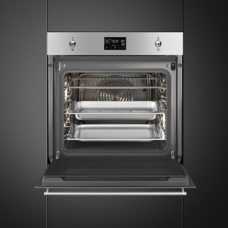Встраиваемый электрическии духовой шкаф Smeg SO6302S3PX