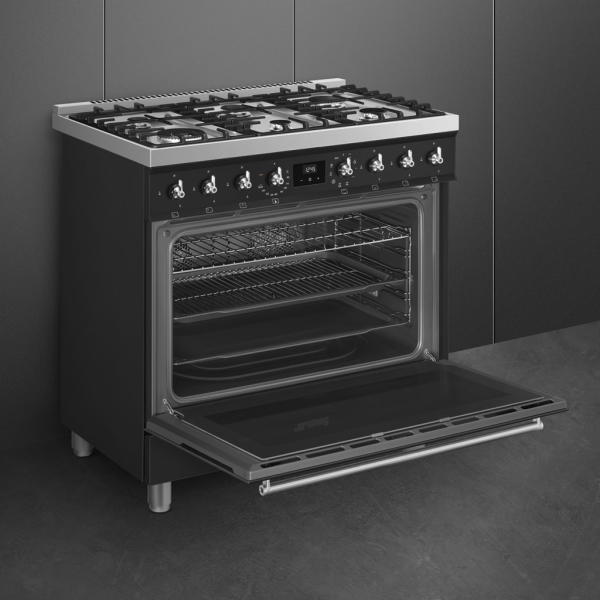 Комбинированный варочный центр Smeg C9GMMB2