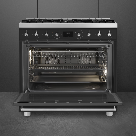 Комбинированный варочный центр Smeg C9GMMB2