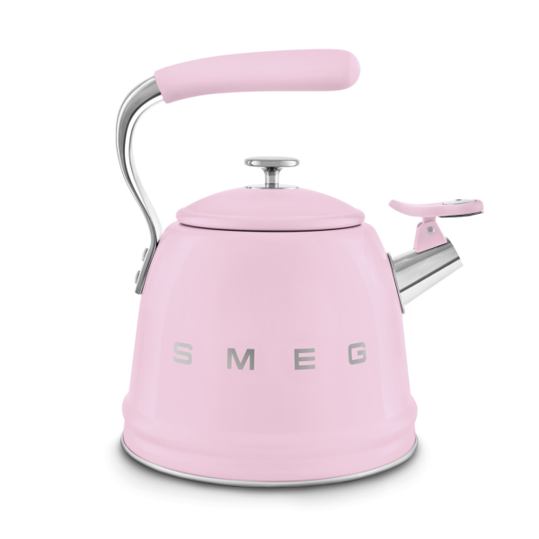Чайник со свистком Smeg WKF01PK