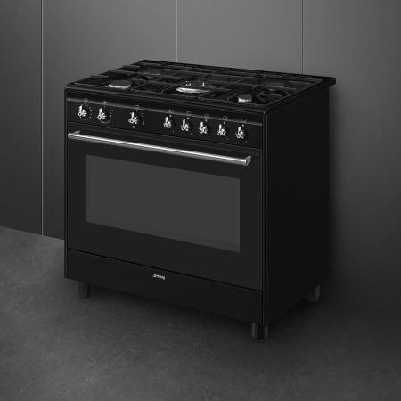 Комбинированный варочный центр Smeg CX91GMBL