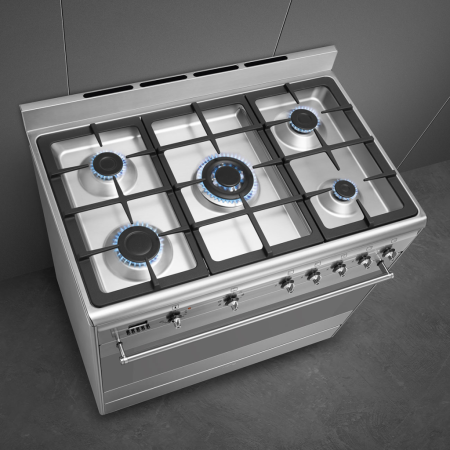 Комбинированный варочный центр Smeg SUK91MFX9