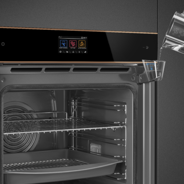 Встраиваемый электрическии духовой шкаф Smeg SOP6604S2PNR