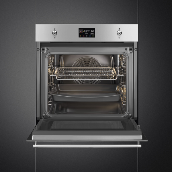 Встраиваемый электрическии духовой шкаф Smeg SO6302M2X