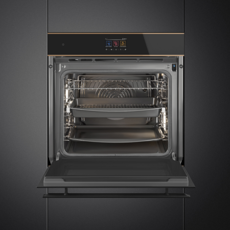 Встраиваемый электрическии духовой шкаф Smeg SOP6604S2PNR