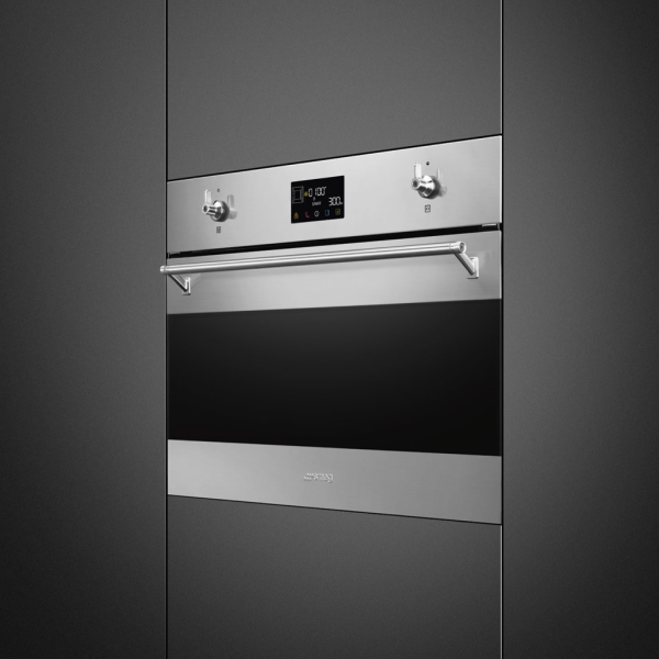 Встраиваемый электрическии духовой шкаф Smeg SO4302M1X