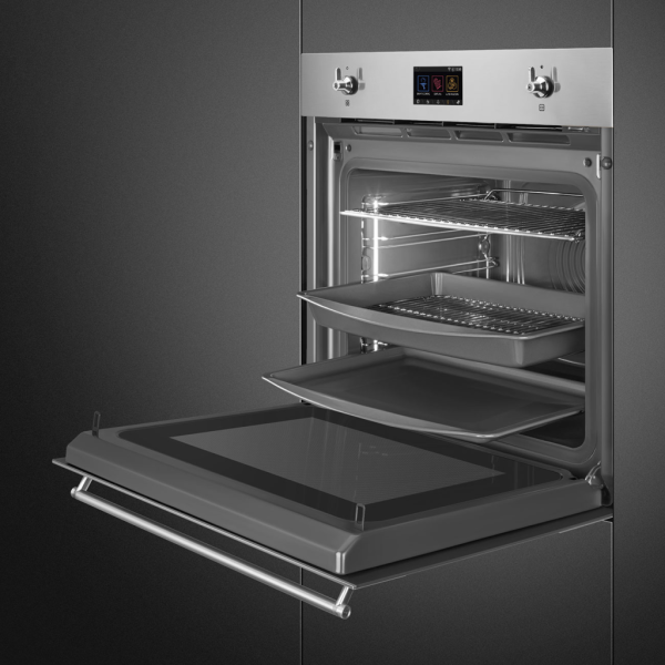 Встраиваемый электрическии духовой шкаф Smeg SO6303APX
