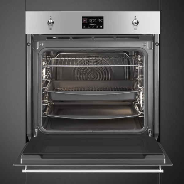 Встраиваемый электрическии духовой шкаф Smeg SOP6302TX