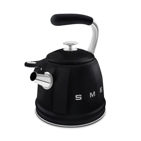 Чайник со свистком Smeg WKF01BL