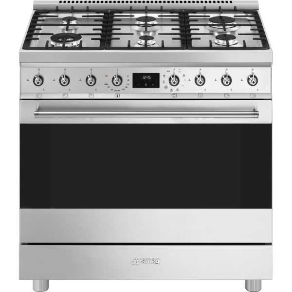 Комбинированный варочный центр Smeg C9GMX2