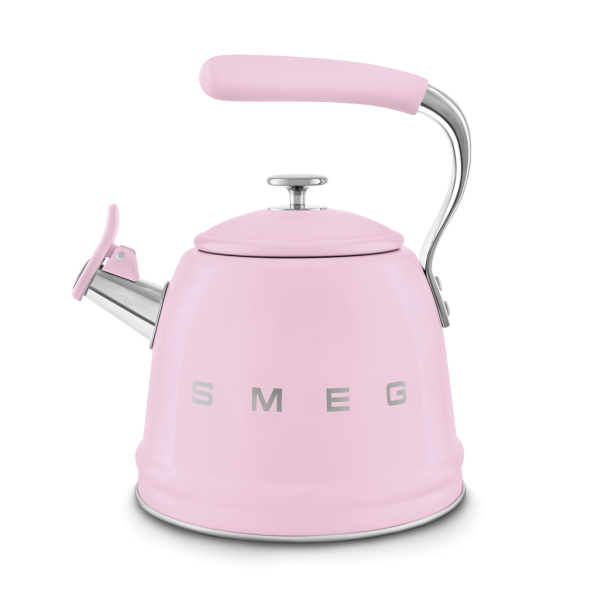 Чайник со свистком Smeg WKF01PK
