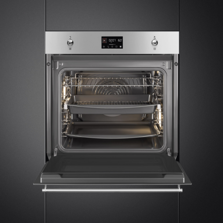 Встраиваемый электрическии духовой шкаф Smeg SO6302TX