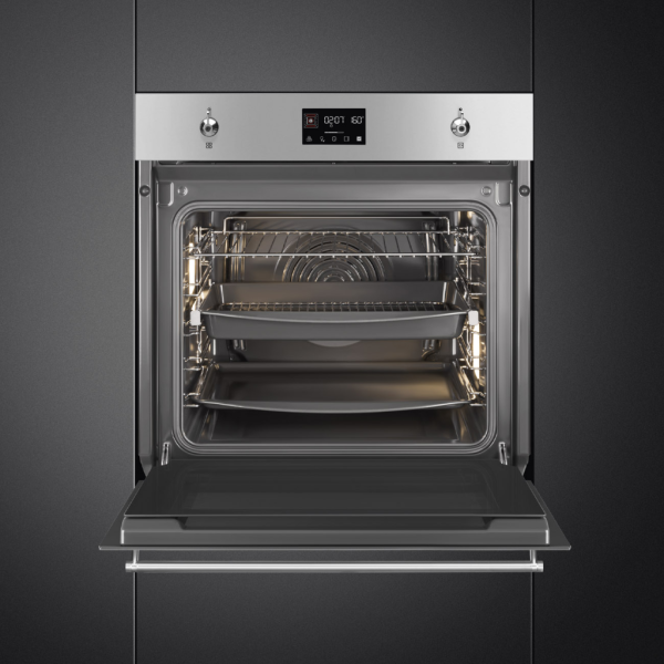 Встраиваемый электрическии духовой шкаф Smeg SO6302TX