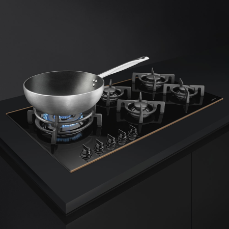 Газовая варочная панель Smeg PV695LCNR