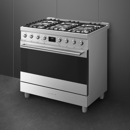Комбинированный варочный центр Smeg C9GMX2